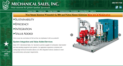 Desktop Screenshot of mechanicalsales.com